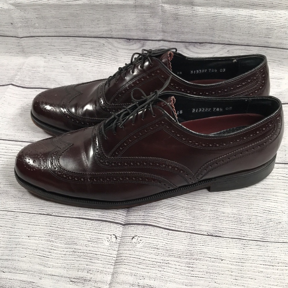 FLORSHEIM Men's Lexington Wing-Tip Oxford
